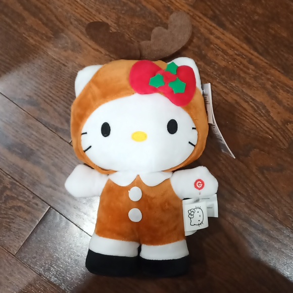 Walking Hello Kitty Christmas Reindeer  Plush Waddler Walker - Picture 3 of 16